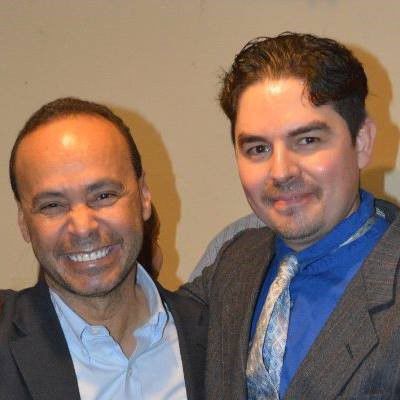 Ricardo Fierro and Rep. Luis Gutierrez